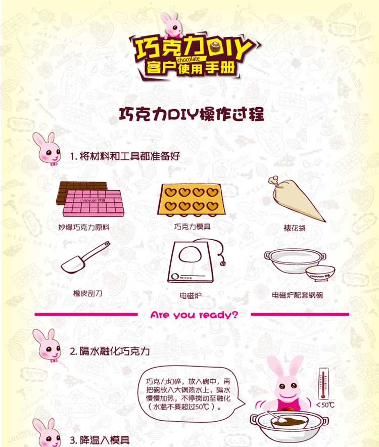 巧克力DIY操作過程